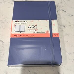 Moleskine Art Collection Logbook - Purple